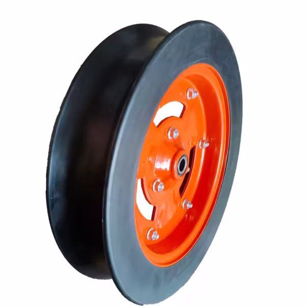 13 Inch Wooden Cart High Load Solid Wheel - Image 6