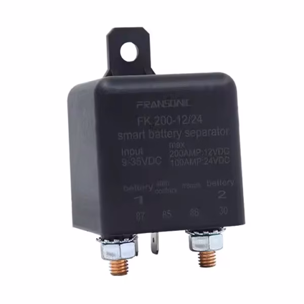 Automotive Disconnect Battery Relay ATV UTV Parts RV CAR 12V 24V 100A Smart Dual Battery Isolator Switch - Image 5