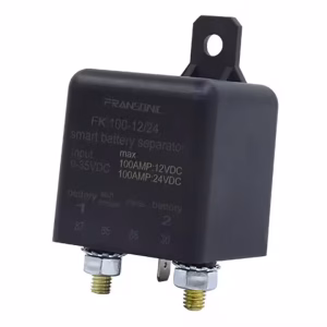 Automotive Disconnect Battery Relay ATV UTV Parts RV CAR 12V 24V 100A Smart Dual Battery Isolator Switch