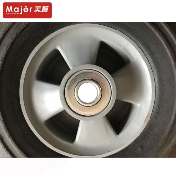 Flat Free Pu Foam Rubber Tire Semi Agricultural Solid Rubber Wheels for Tractors - Image 3