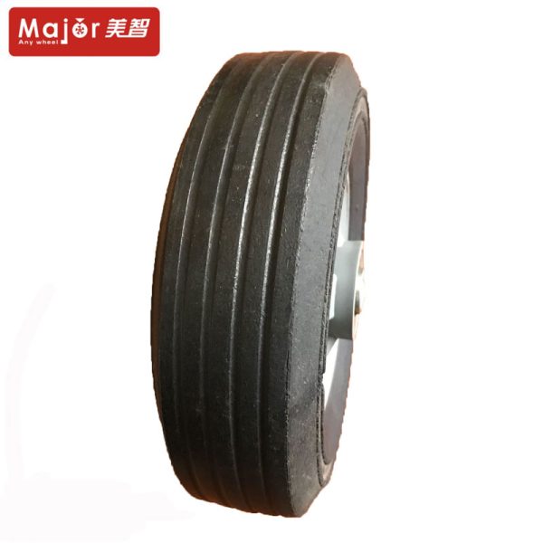Flat Free Pu Foam Rubber Tire Semi Agricultural Solid Rubber Wheels for Tractors - Image 4